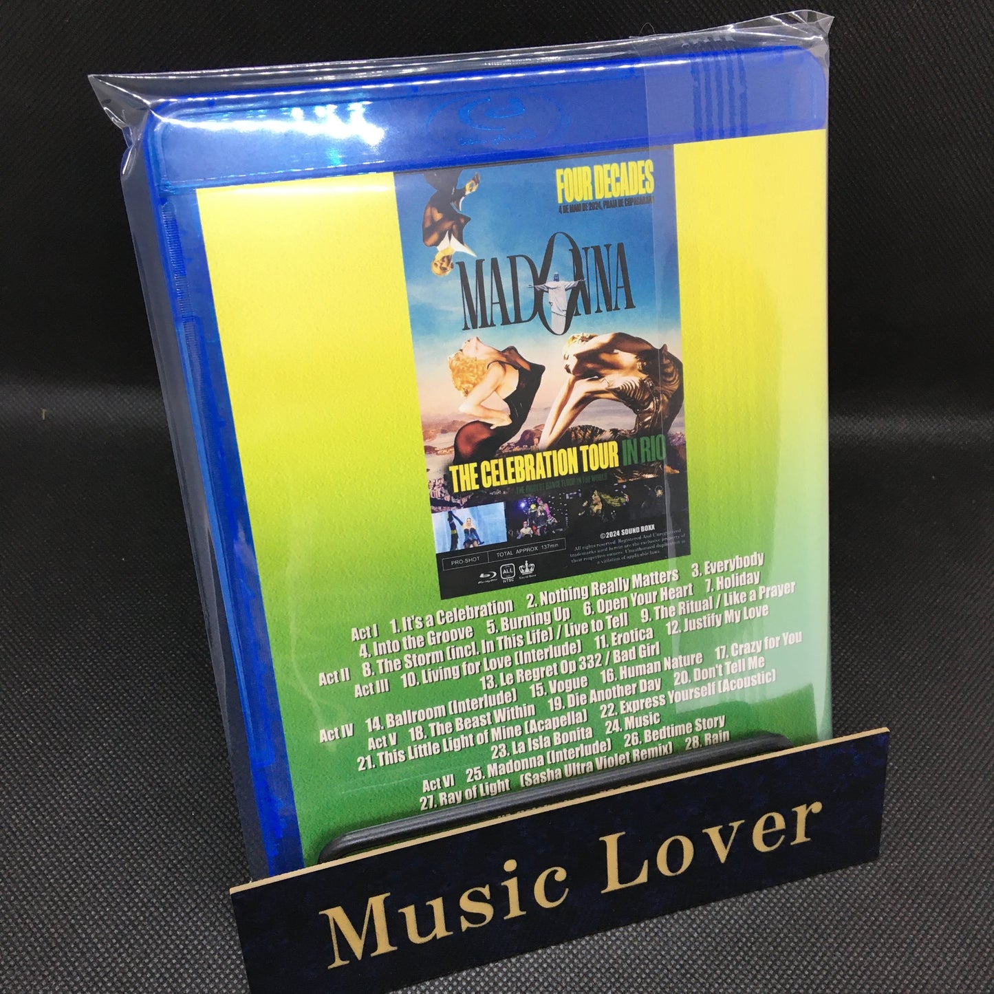 MADONNA / The Celebration Tour In Rio Film Digital Remaster Edition (1BDR)