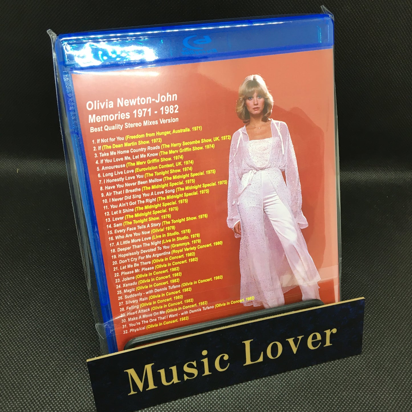 Olivia Newton-John / Memories 1971-1982 Best Quality Stereo Mixes Version HD PRO-SHOT (1BDR)