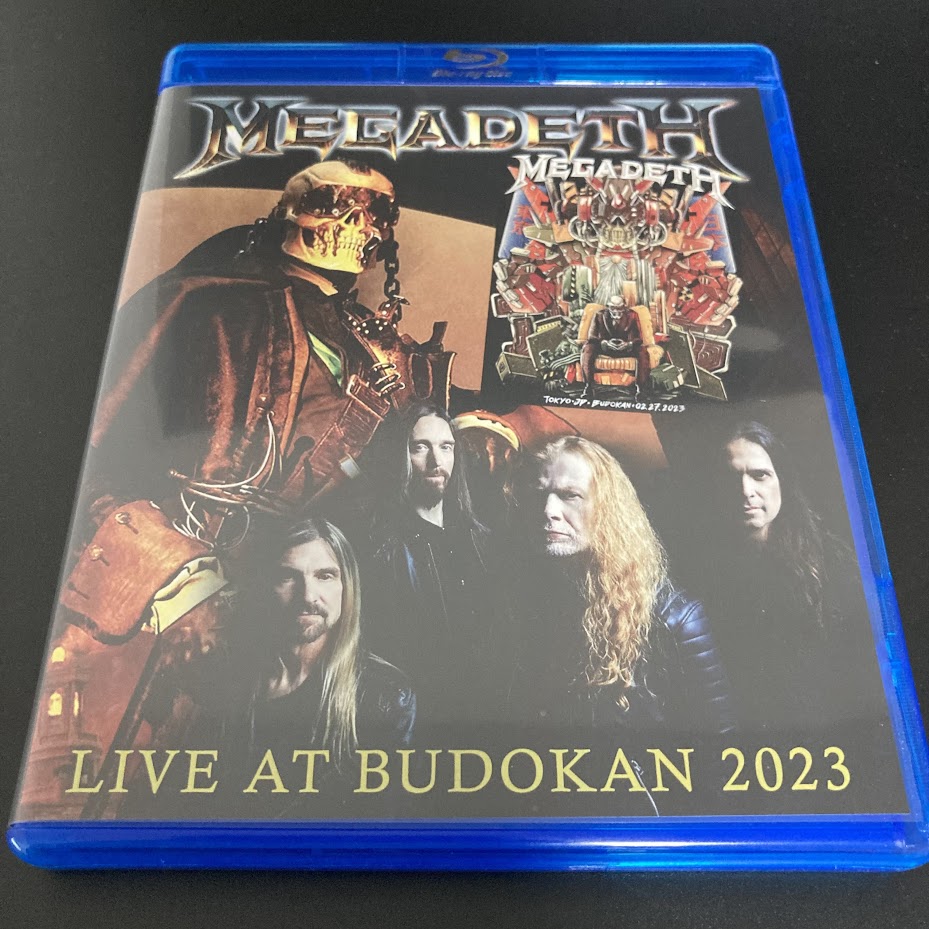 沸騰ブラドン Super32xxx☆MEGADETH 2023ポスター ジャパンツアー 