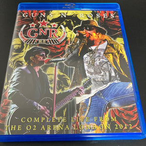Guns N' Roses Complete O2 Arena London 2012 Blu-ray 1 Disc 33 Tracks BDR