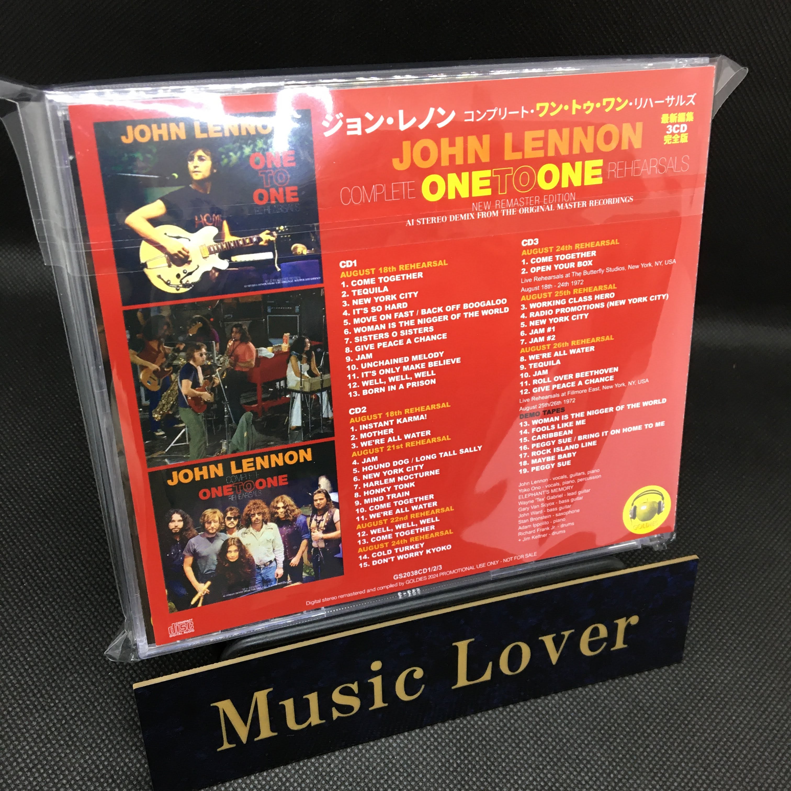 ミュージック John Lennon / Complete Promo Clips JOHN LENNON / COMPLETE PROMO CLIP COLLECTION 【4DVD