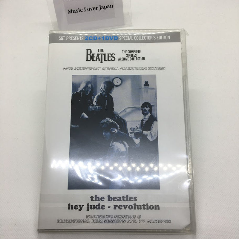 The Beatles Hey Jude Revolution 50th Anniversary Edition The Complete Singles Archive 2CD 1DVD