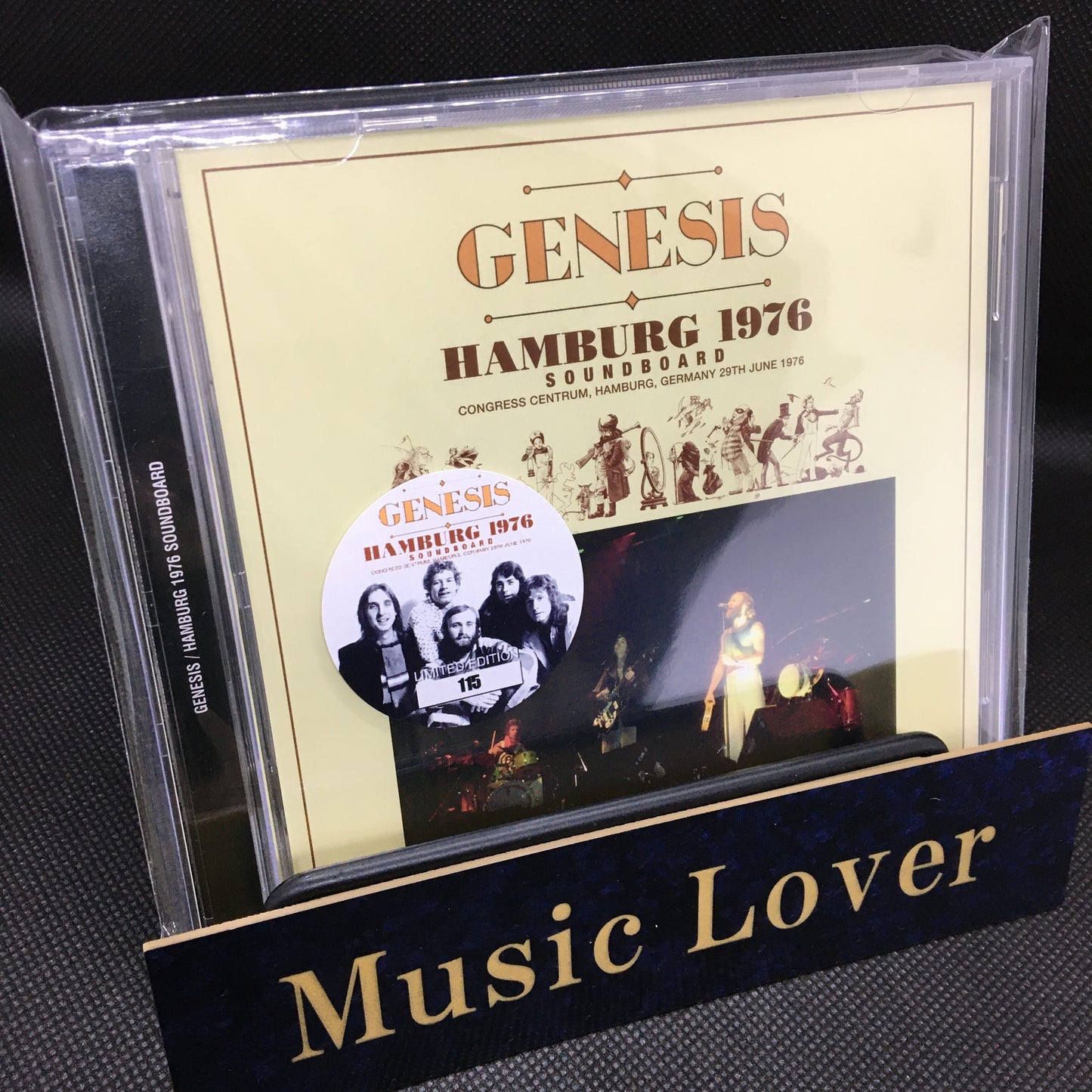 GENESIS / HAMBURG 1976 SOUNDBOARD (2CD)