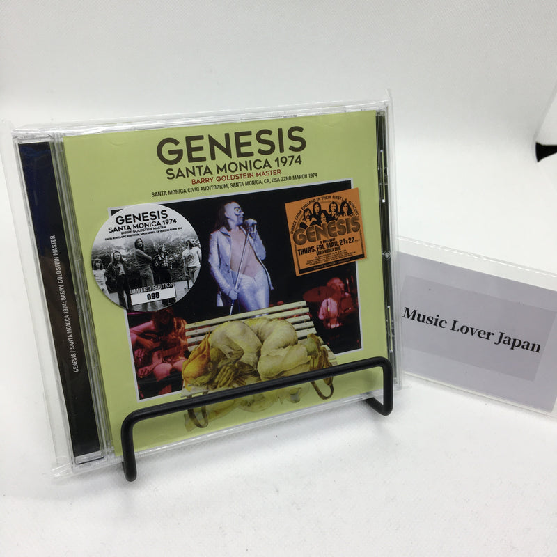 GENESIS / SANTA MONICA 1974 Barry Goldstein Master (1CD)