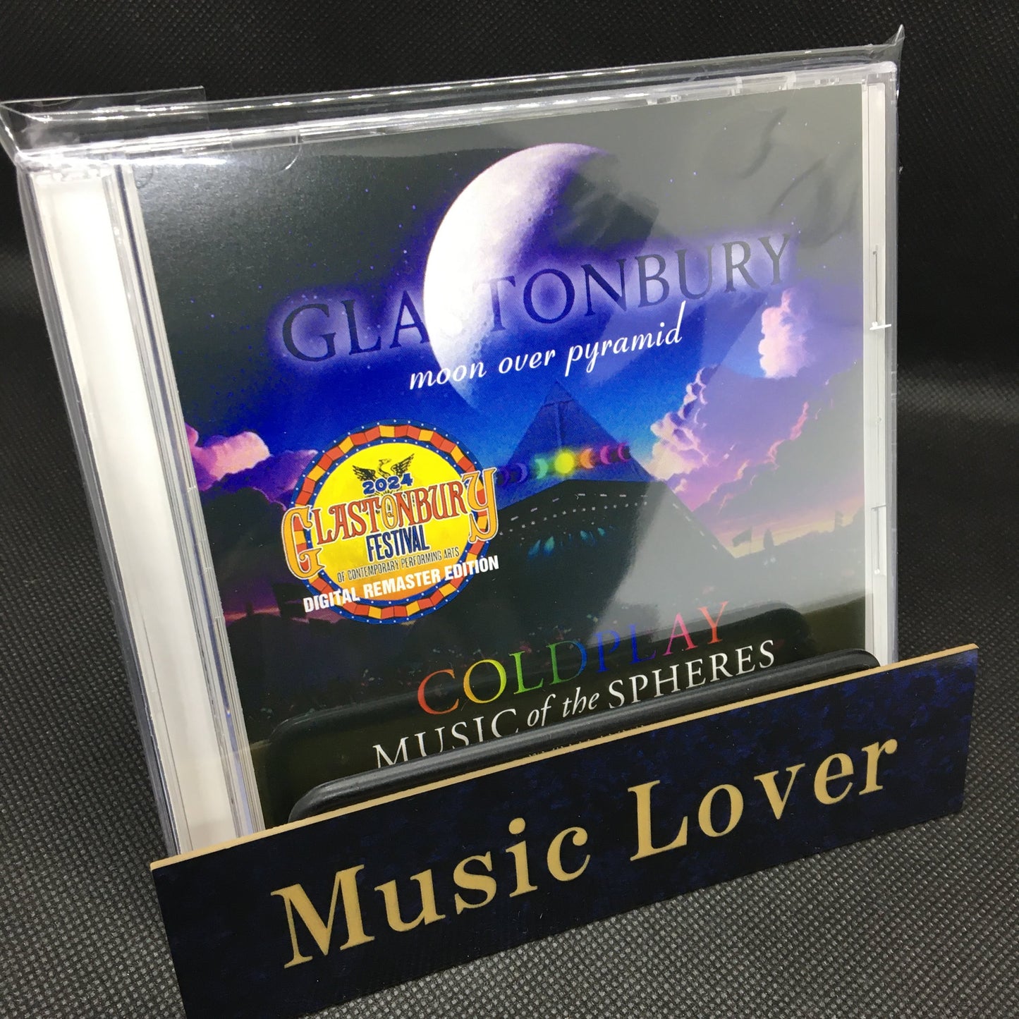 COLDPLAY / Moon Over Pyramid Glastonbury Festival 2024 Digital Remaster Edition STEREO SOUNDBOARD (2CDR+1BDR)