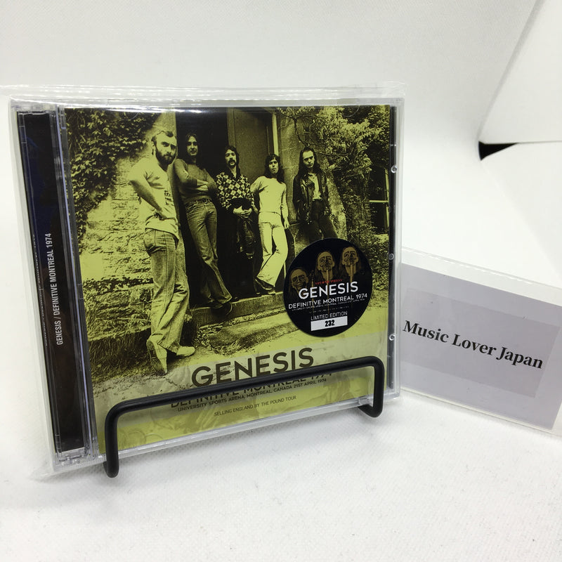 GENESIS / DEFINITIVE MONTREAL 1974 (2CD+1DVDR)