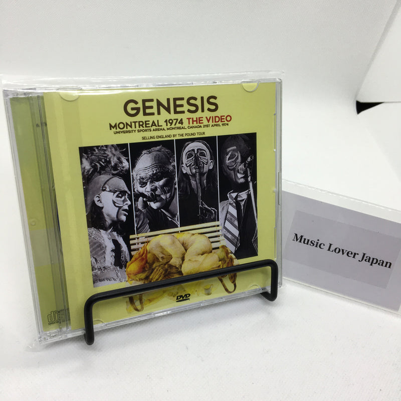 GENESIS / DEFINITIVE MONTREAL 1974 (2CD+1DVDR)