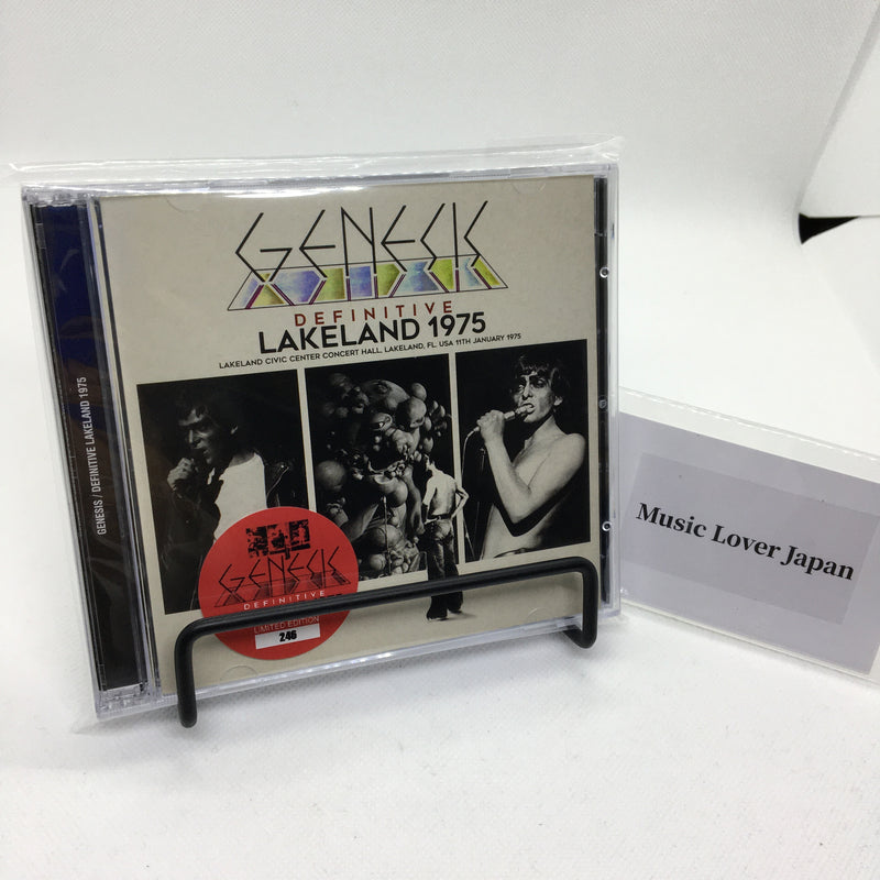 GENESIS / DEFINITIVE LAKELAND 1975 STEREO SOUNDBOARD (2CD+1DVDR)