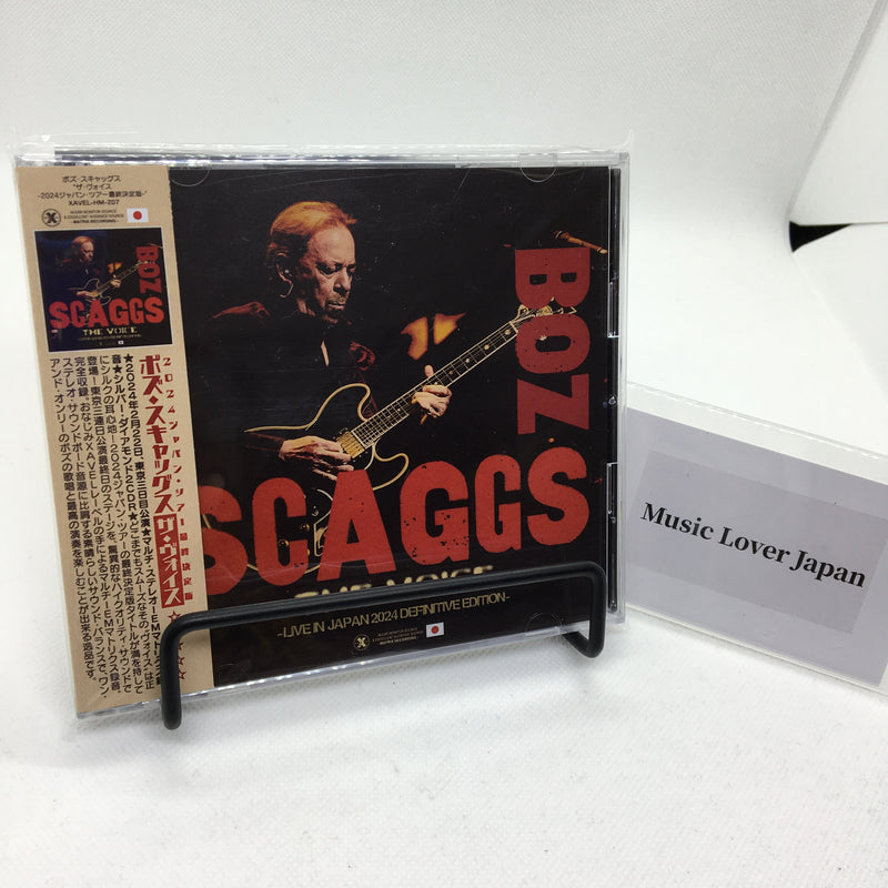 BOZ SCAGGS / THE VOICE LIVE IN JAPAN 2024 DEFINITIVE EDITION LIMITED SET (2CDR+1BDR)