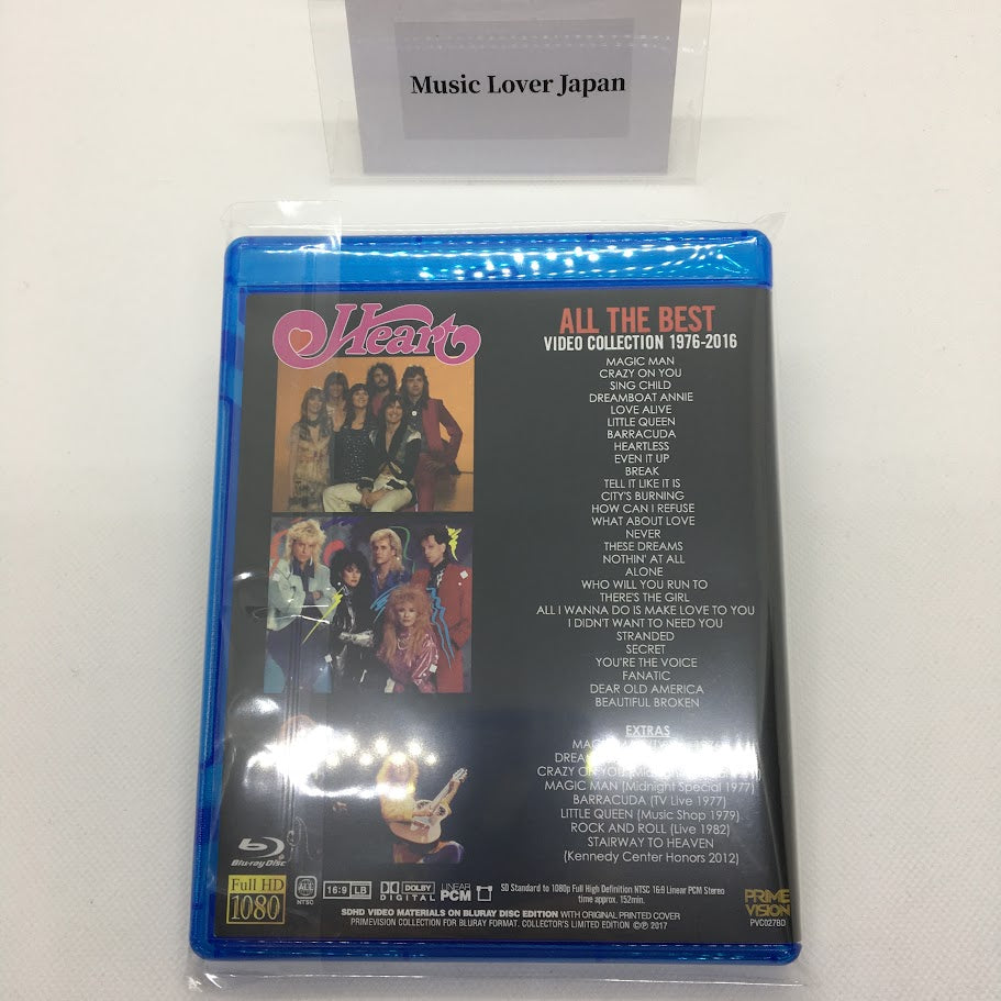 その他 All the Best: Video Collection [DVD] HEART / ALL THE BEST VIDEO COLLECTION 1976-2016 (1BDR