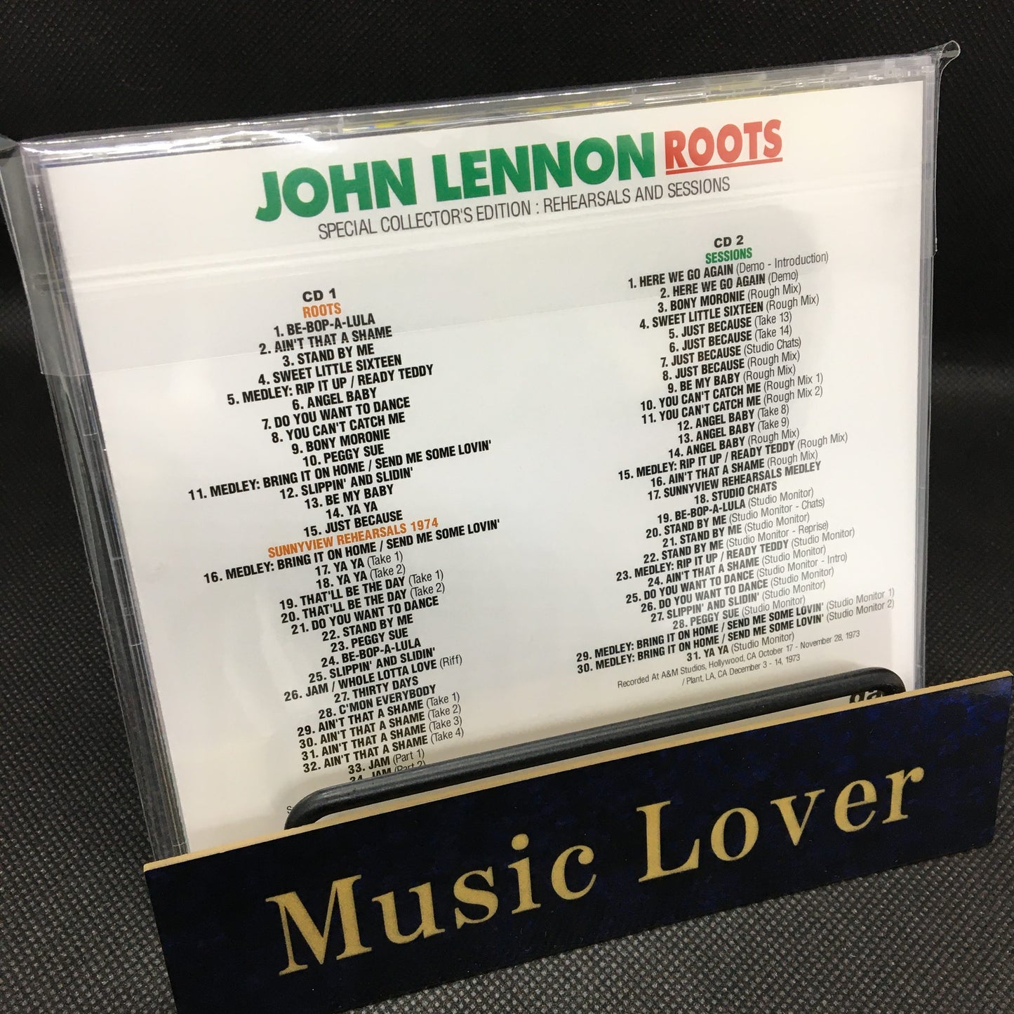 John Lennon Rock' N Roll & Roots Special 4CD set 113 Tracks