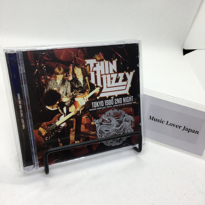 THIN LIZZY / TOKYO 1980 2ND NIGHT (2CD) Stereo Soundboard