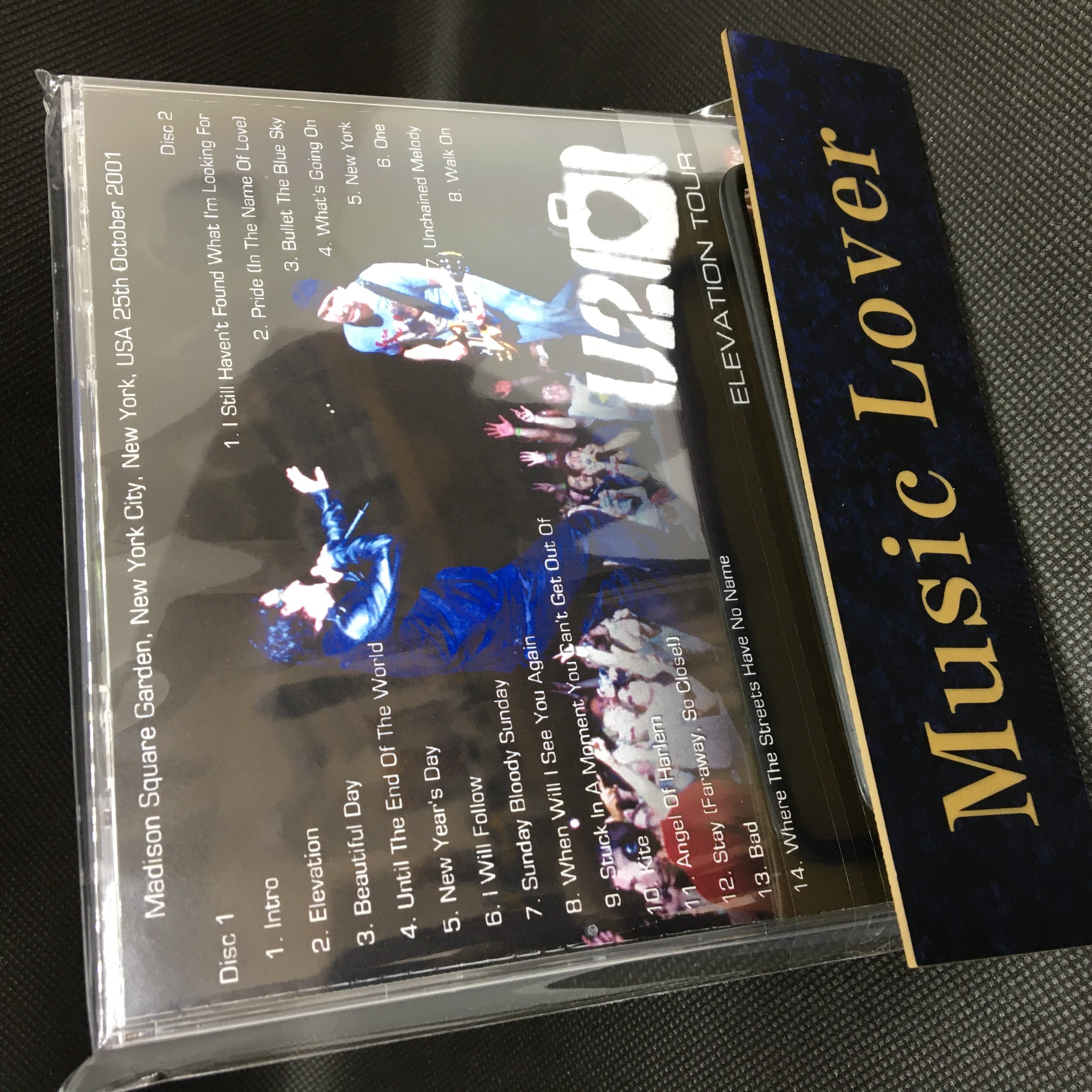 U2 / MADISON SQUARE GARDEN 2001 OCTOBER 2ND NIGHT (2CDR