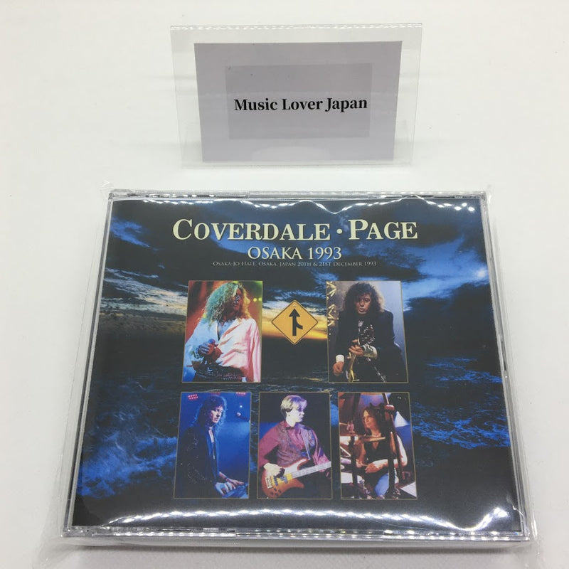 COVERDALE PAGE / OSAKA 1993 (4CDR+1DVDR)