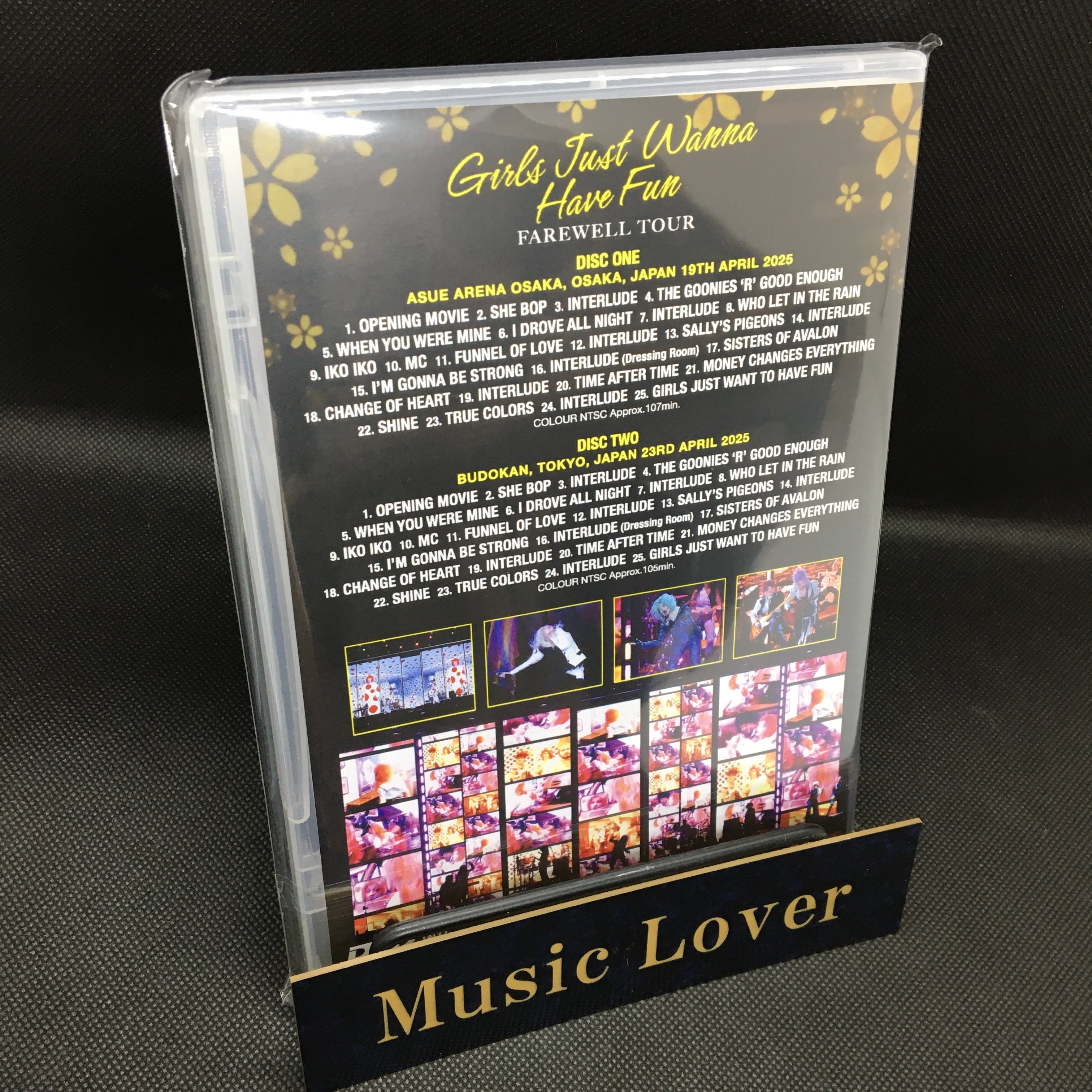 CYNDI LAUPER / FAREWELL TOUR IN JAPAN 2025 (2DVDR) – Music