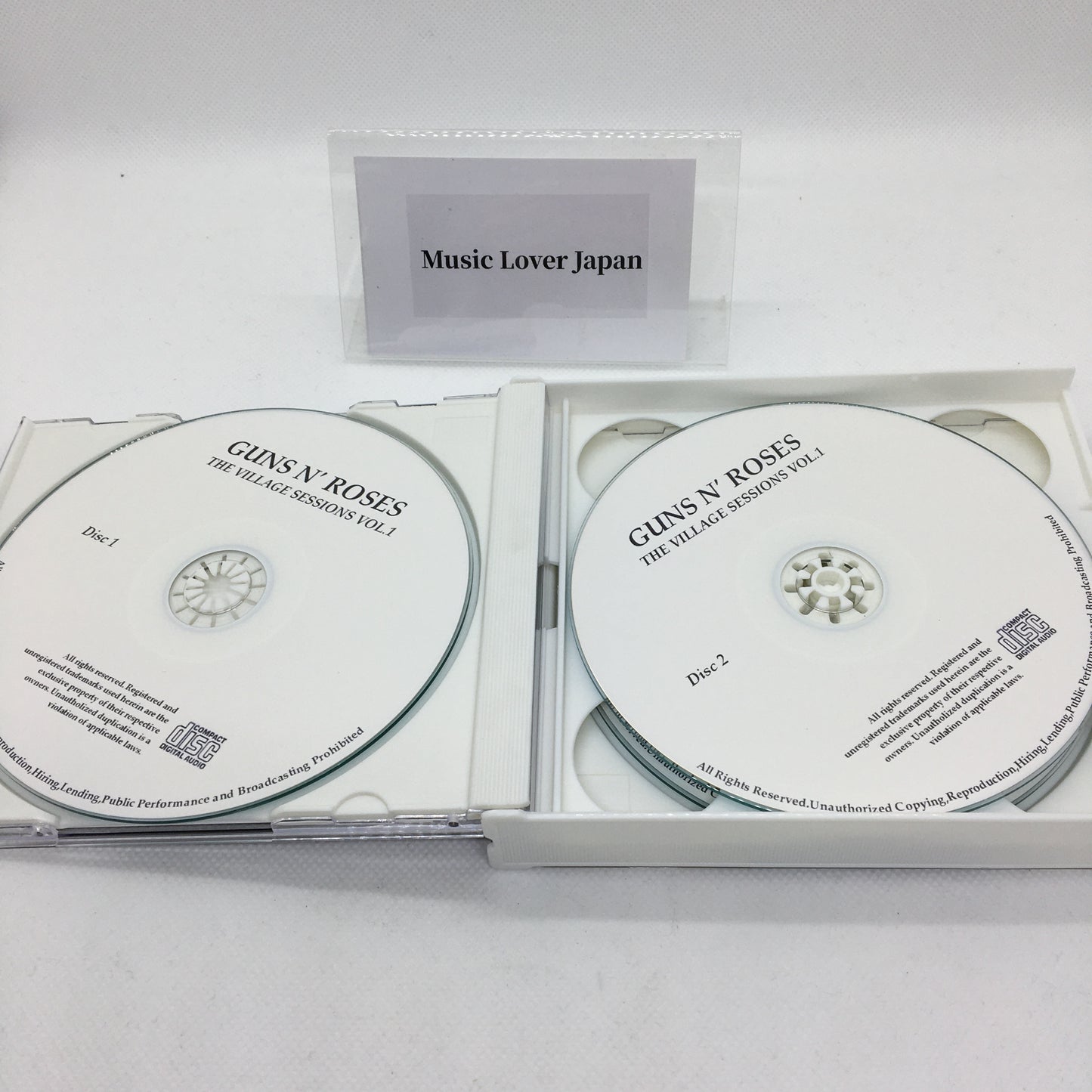Guns N' Roses / The Village Sessions Vol.1 Demos and Rough Mixes from Chinese Democracy (3CDR) [Not Silver Disc]