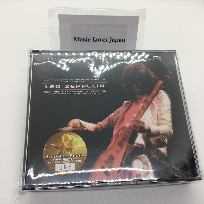 LED ZEPPELIN / FINAL NIGHT AT THE FABULOUS FORUM (3CD+3CDR)