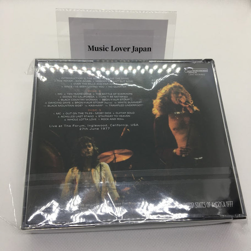 LED ZEPPELIN / FINAL NIGHT AT THE FABULOUS FORUM (3CD+3CDR)