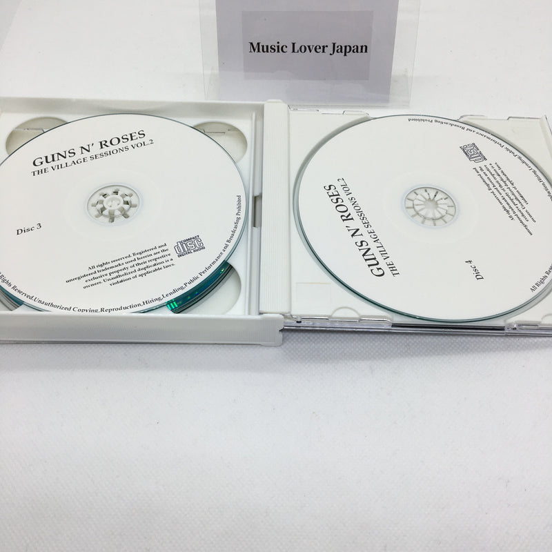 Guns N' Roses / The Village Sessions Vol.2 Demos and Rough Mixes from Chinese Democracy (4CDR) [Not Silver Disc]