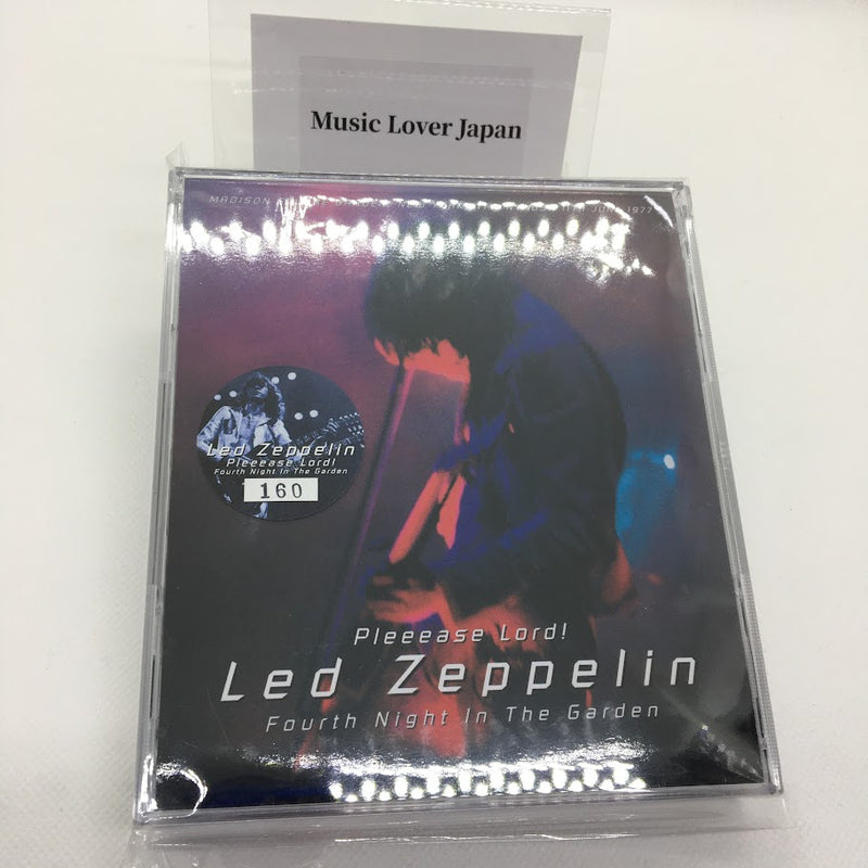 LED ZEPPELIN / Pleeease Lord! FOURTH NIGHT IN THE GARDEN (4CD)