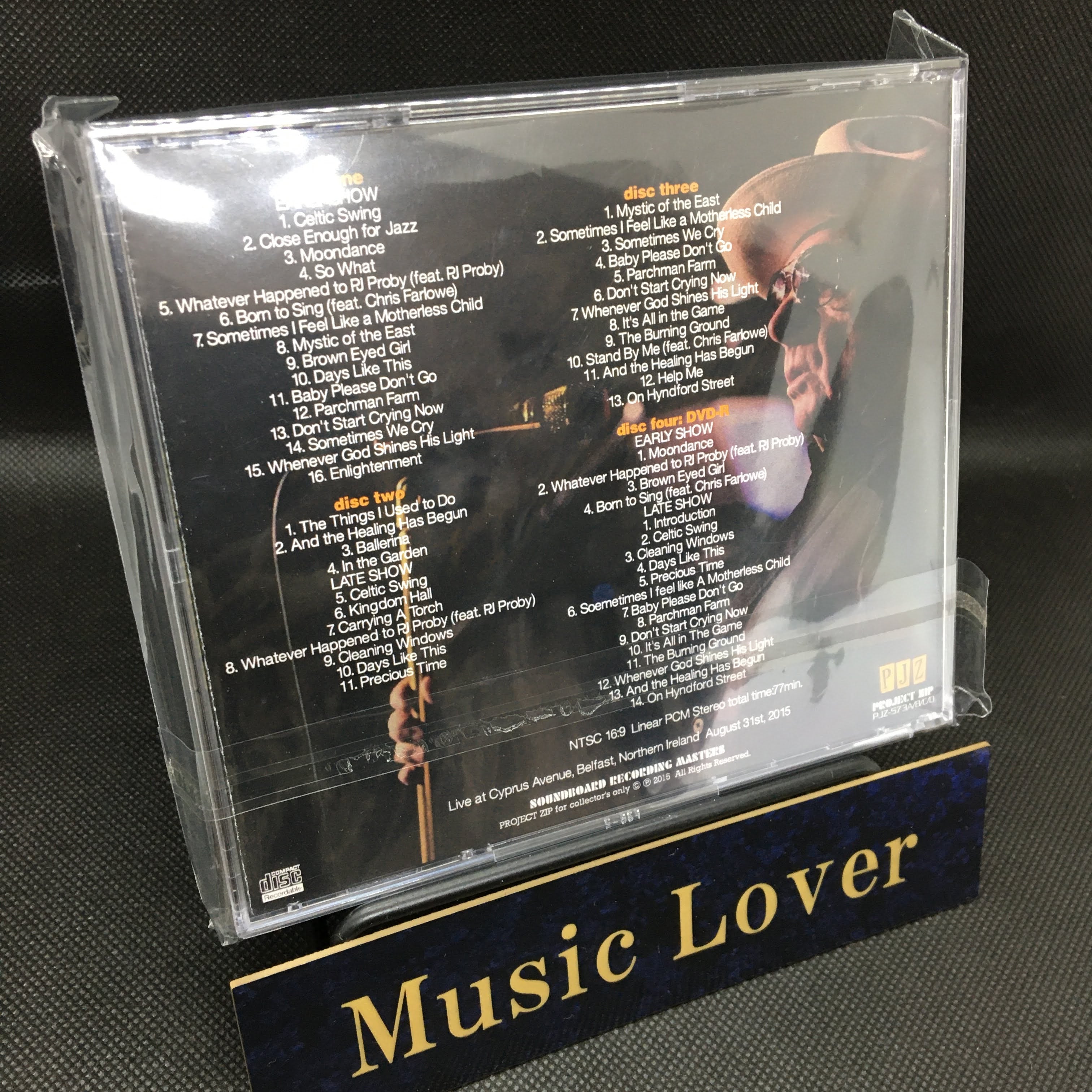 洋楽 VAN MORRISON / 3CD+1DVD VAN MORRISON / UP ON CYPRUS AVENUE (3CDR+1DVDR