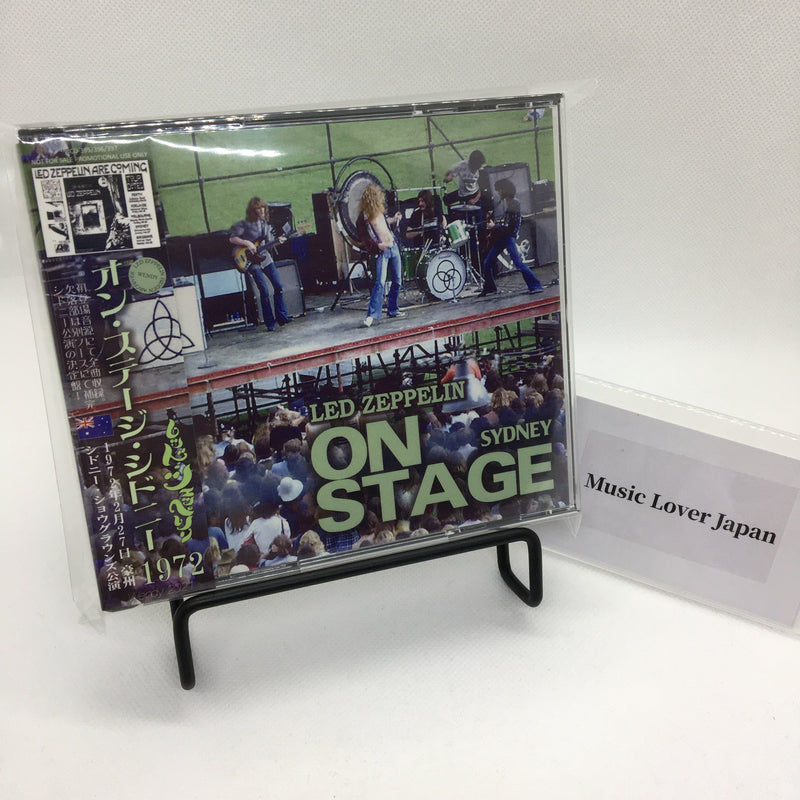 LED ZEPPELIN 1972 ON STAGE SYDNEY 3CD