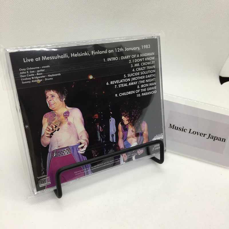 OZZY OSBOURNE / HELSINKI 1983 FIRST NIGHT WITH JAKE (1CDR)