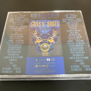 GUNS N’ ROSES / WE'RE F'N' BACK IN TOKYO #1 Collector’s Edition (3CDR+BDR+DVDR)