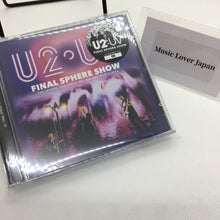 Load image into Gallery viewer, U2 / FINAL SPHERE SHOW STEREO SOUNDBOARD (2CD+1DVDR)
