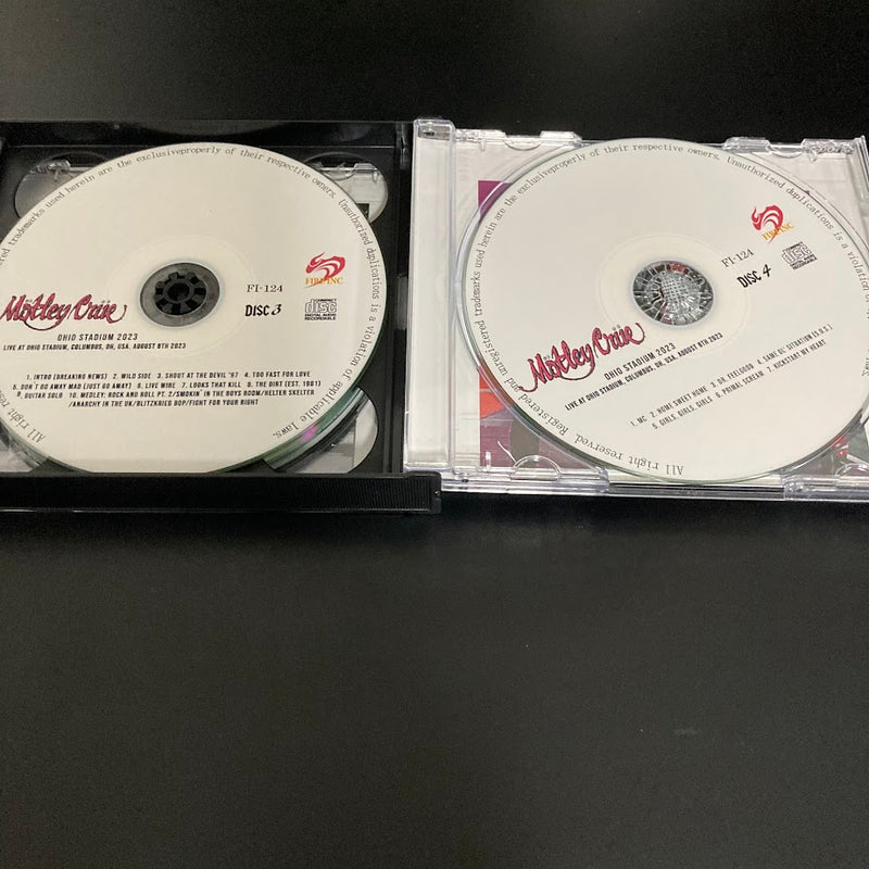 Def Leppard ＆ Motley Crue / OHIO STADIUM 2023 (4CDR)