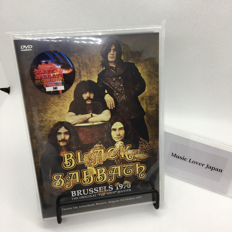 BLACK SABBATH / BRUSSELS 1970 ORIGINAL POP SHOP MASTER (1DVD+1CD)