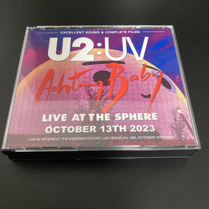 U2 / LIVE AT THE SPHERE OCTOBER 13TH 2023 (2CDR + 1Bluray R)