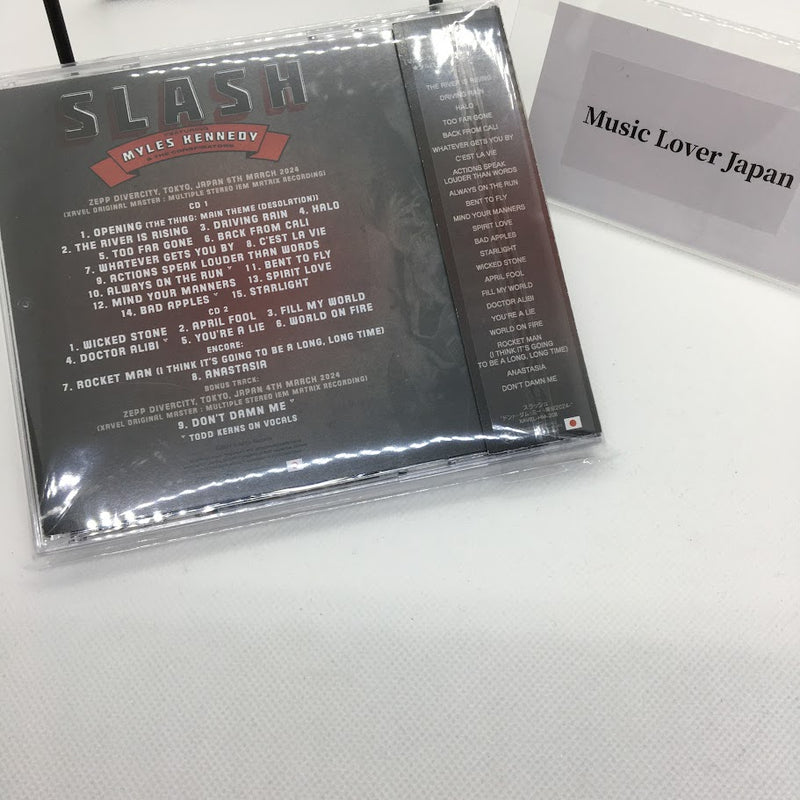 SLASH featuring MYLES KENNEDY & THE CONSPIRATORS / Don't Damn Me Live in Japan 2024 Definitive Edition (2CDR+1BDR)