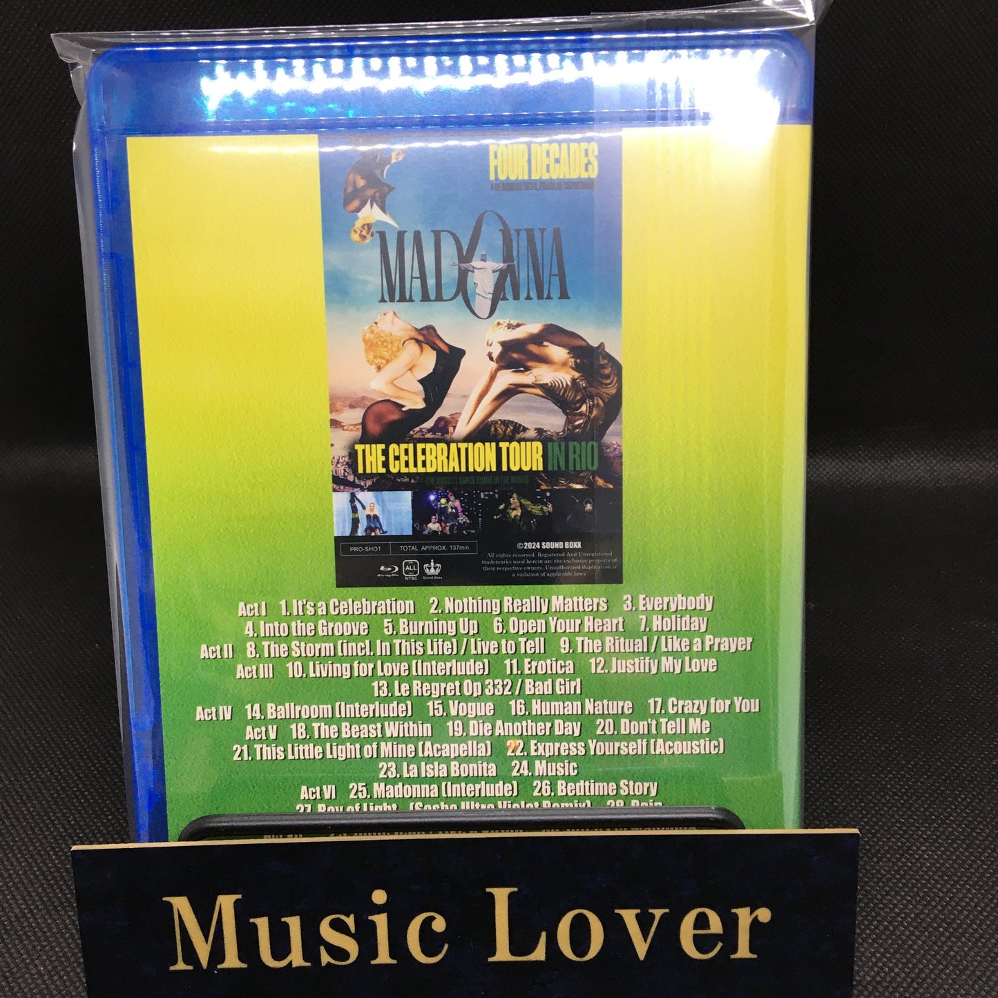 MADONNA / The Celebration Tour In Rio Film Digital Remaster Edition (1BDR)
