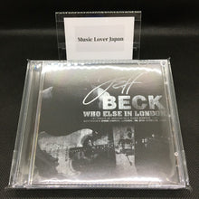 Load image into Gallery viewer, JEFF BECK / WHO ELSE IN LONDON (2CD)
