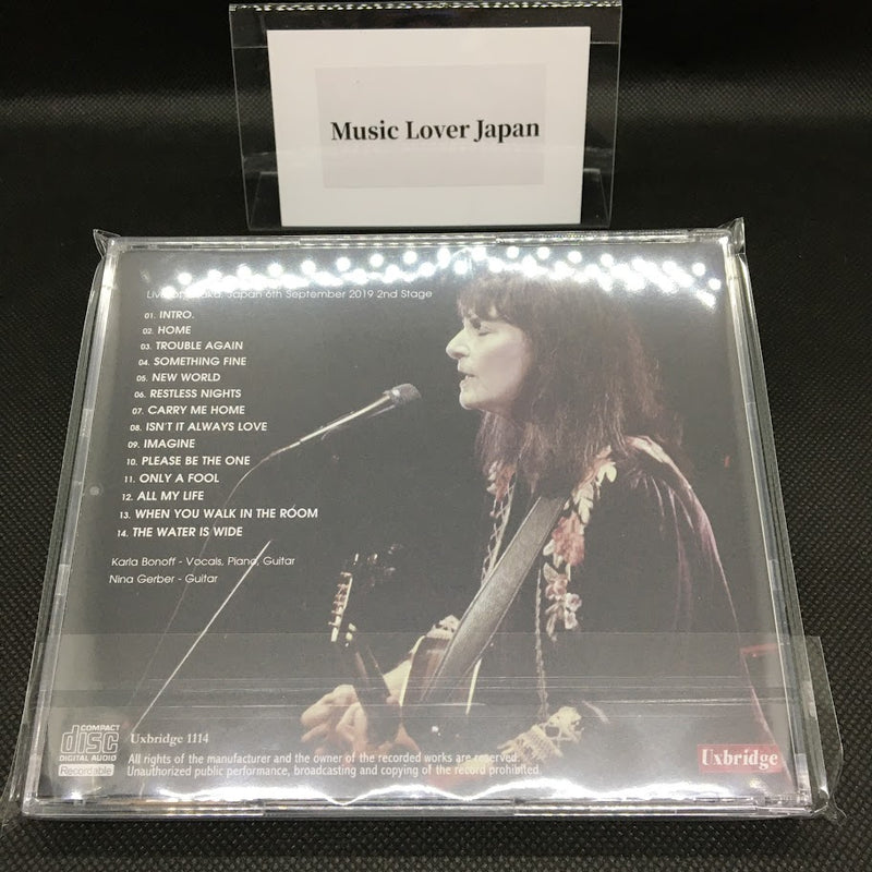 KARLA BONOFF / OSAKA 2019 (1CDR)