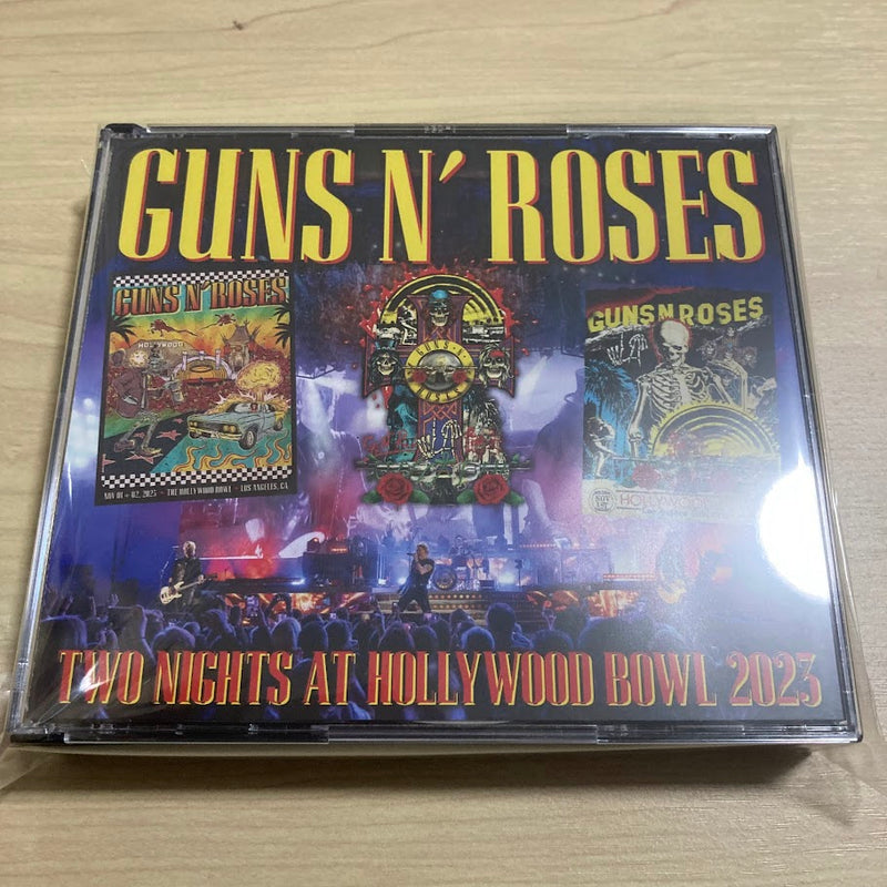 GUNS N’ ROSES / TWO NIGHTS AT HOLLYWOOD BOWL 2023 (6CDR)