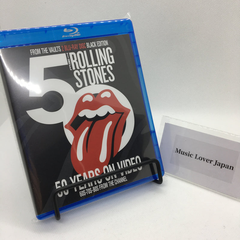 THE ROLLING STONES / 50 YEARS ON VIDEO BLACK BLU-RAY DISC EDITION (2BDR)