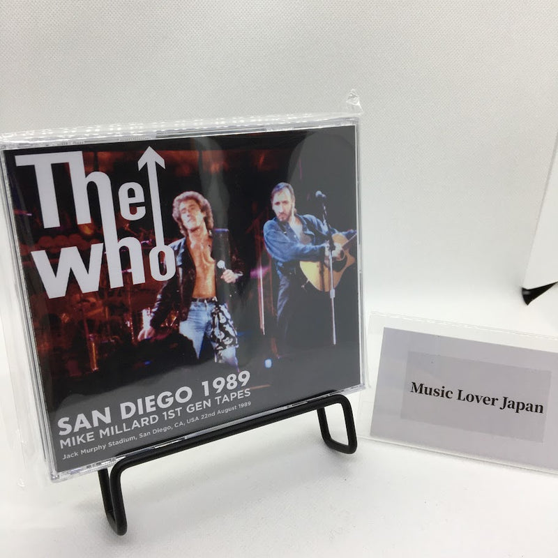 THE WHO / SAN DIEGO 1989 MIKE MILLARD 1ST GEN TAPES (3CDR)