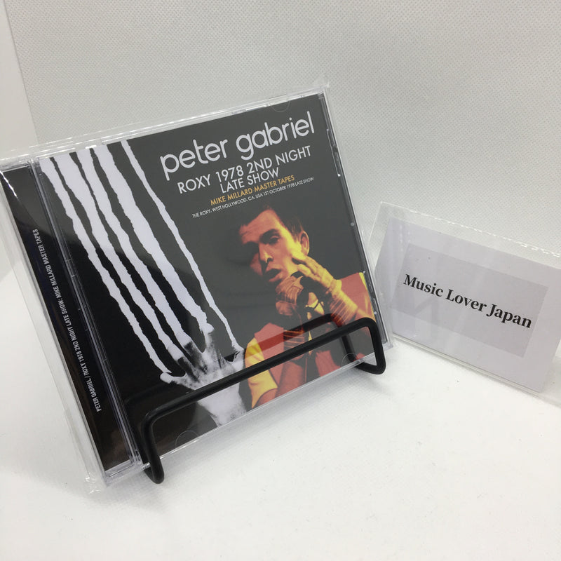 PETER GABRIEL / ROXY 1978 2ND NIGHT LATE SHOW MIKE MILLARD MASTER TAPES (1CDR)