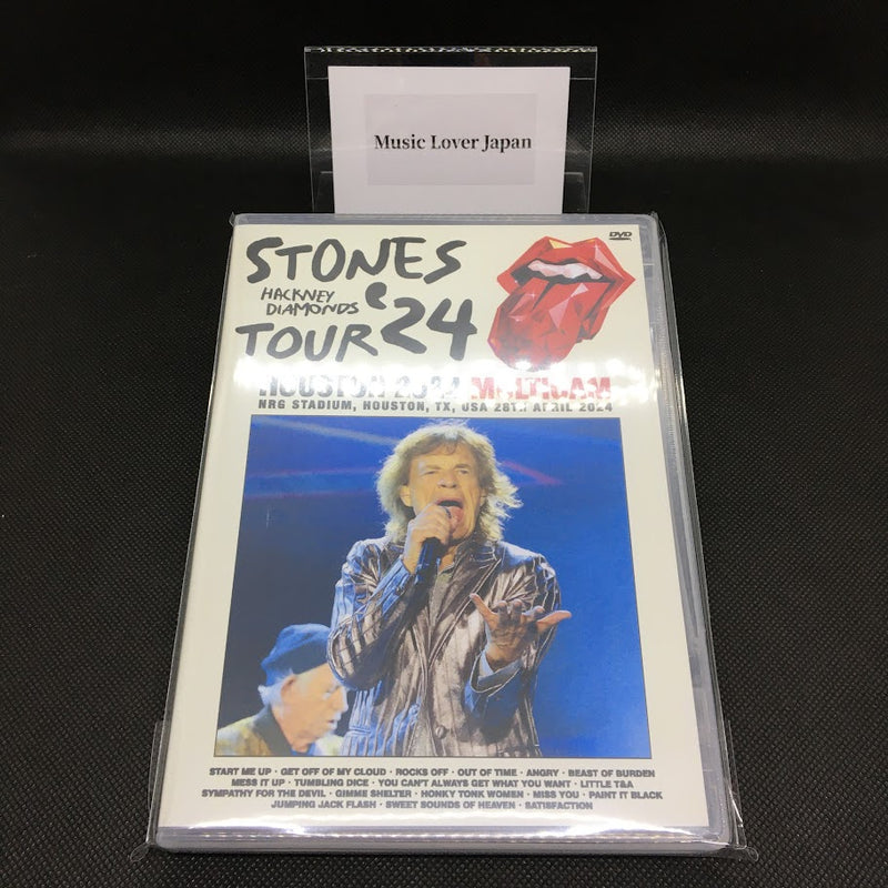 THE ROLLING STONES / HOUSTON 2024 MULTICAM (1DVDR)