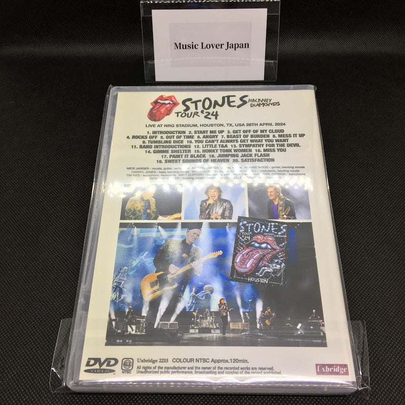 THE ROLLING STONES / HOUSTON 2024 MULTICAM (1DVDR)