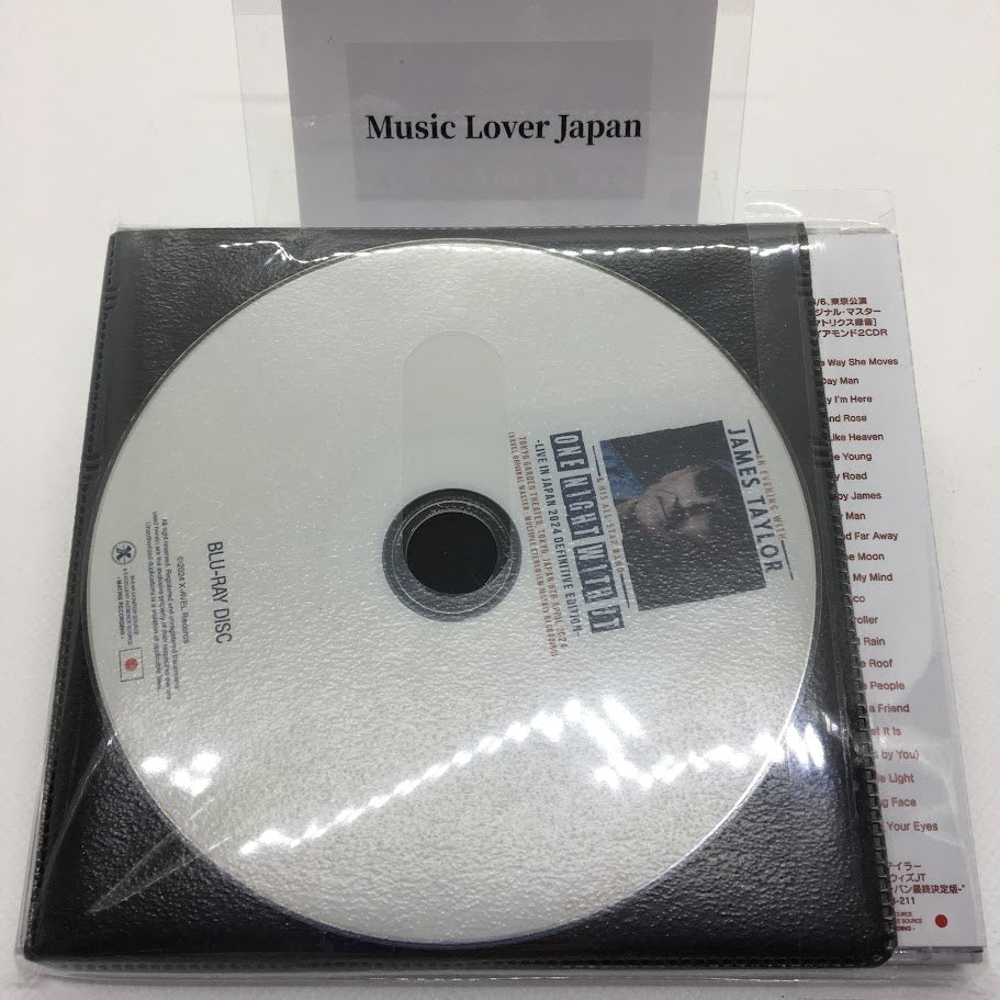 James Taylor / One Night with JT Live in Japan 2024 Definitive Edition Limited Set (2CDR+1BDR)