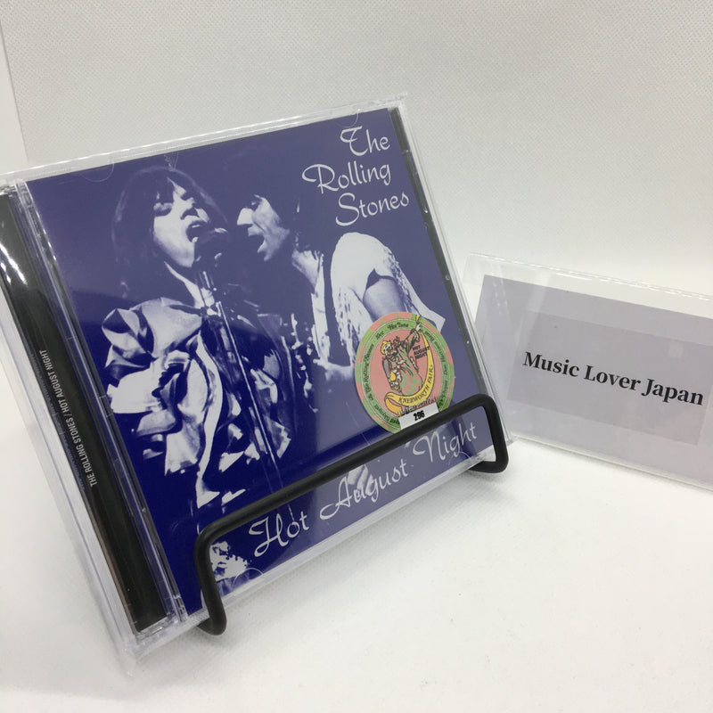 THE ROLLING STONES / HOT AUGUST NIGHT with Original Blue Cover STEREO SOUNDBOARD (2CD)