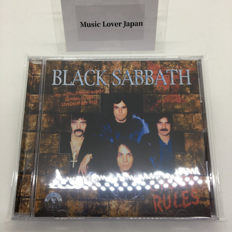 BLACK SABBATH / CHICAGO RULES 1981 (1CDR)