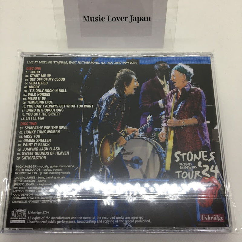 THE ROLLING STONES / NEW JERSEY 2024 1ST NIGHT (2CDR)