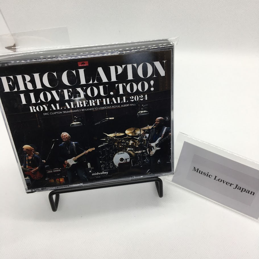 ERIC CLAPTON / I LOVE YOU, TOO! Royal Albert Hall 2024 4 Nights (8CD)