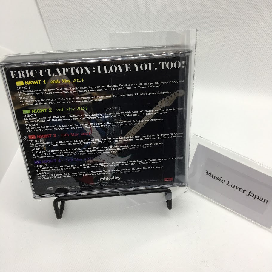 洋楽 Eric Clapton-I Love You, Too! 2024 8CD Eric Clapton-I Love You, Too! 2024 8CD