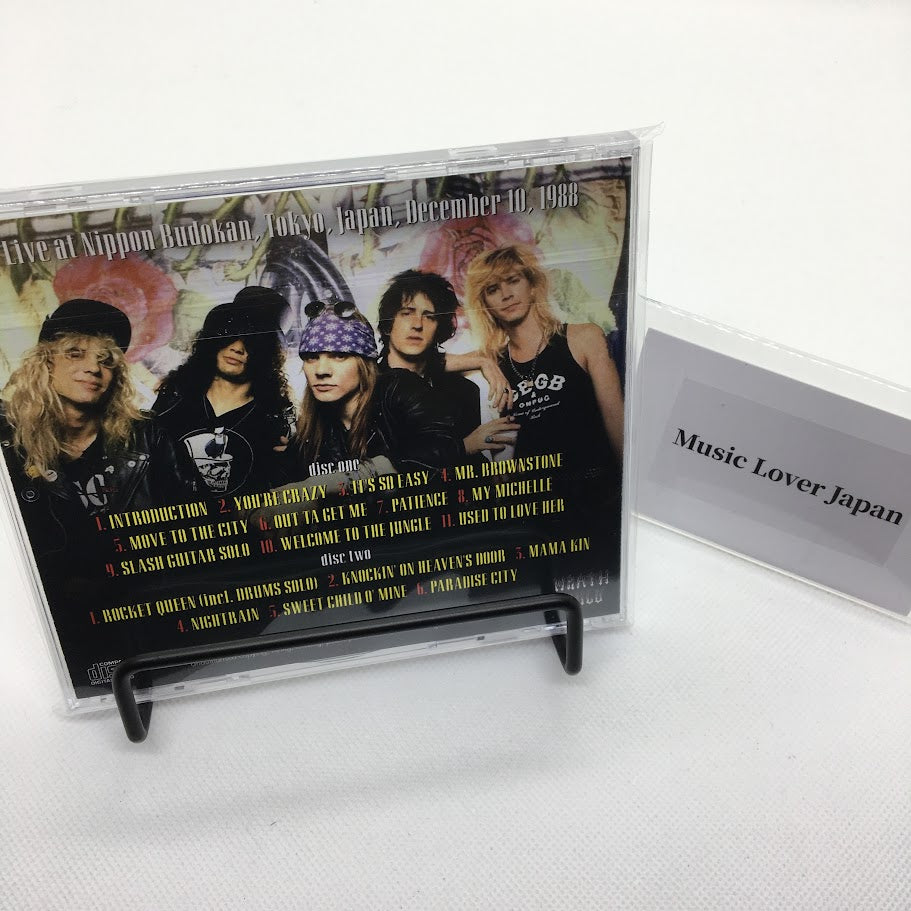 GUNS N' ROSES 日本公演 1988 2cd GUNS N' ROSES / DEFINITIVE BUDOKAN 1988 (2CD) – Music Lover