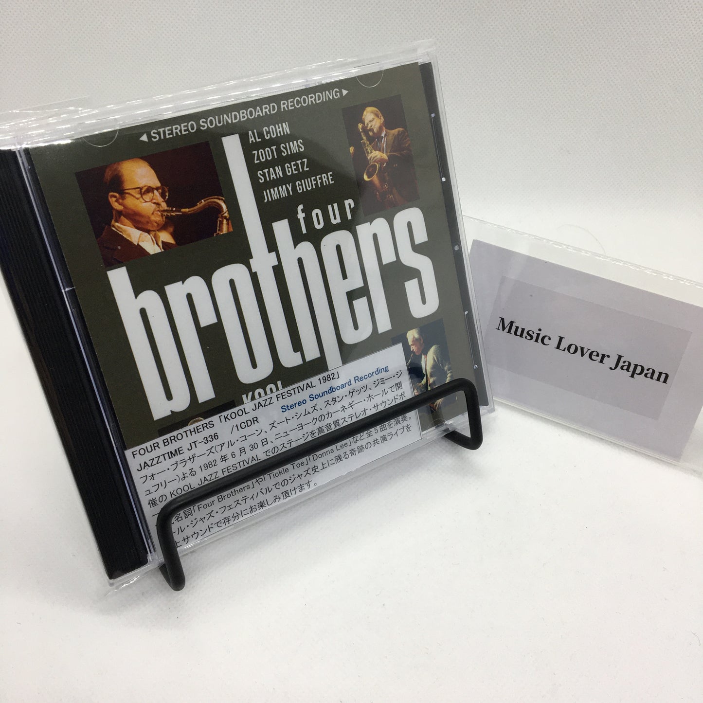 FOUR BROTHERS / KOOL JAZZ FESTIVAL 1982 STEREO SOUNDBOARD (1CDR)